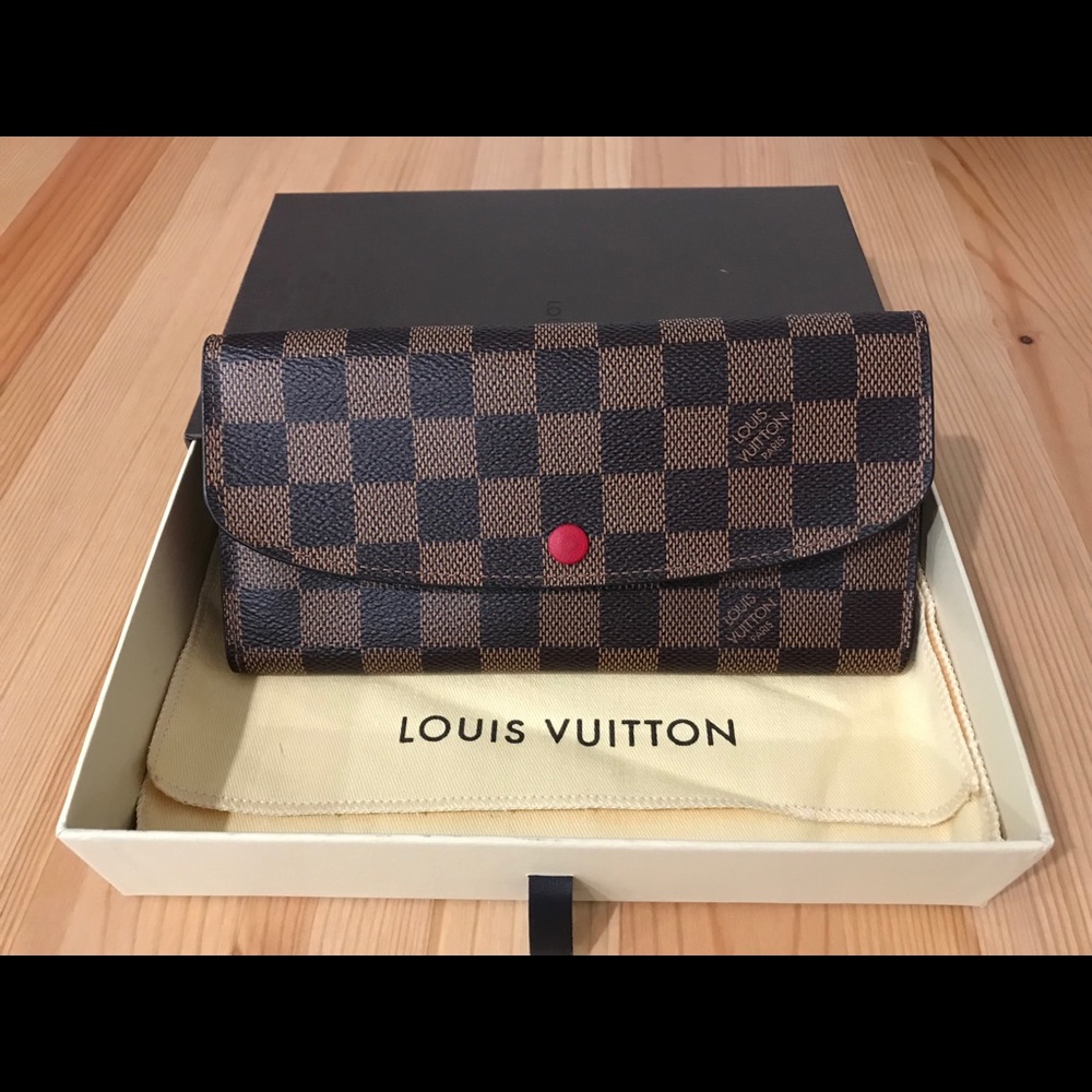 Louis Vuitton Emilie Wallet - Rouge